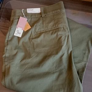 LANE BRYANT "Allie" twill women's pants, size 18